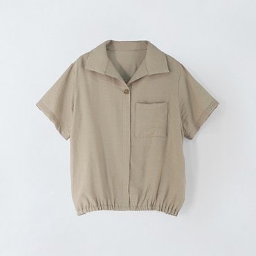 앤클라인 랑클 카라 블라우스 E5HM35