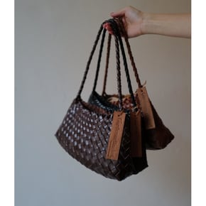 가드너 바스켓 위빙 숄더 백 Gardener Basket_Weaving Shoulder Bag