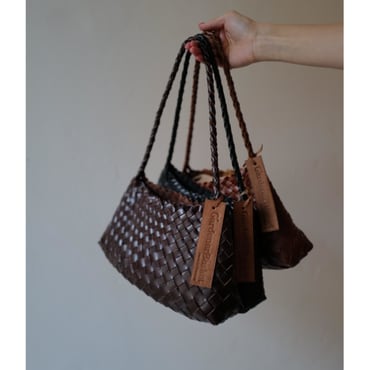 그레이맨션 가드너 바스켓 위빙 숄더 백 Gardener Basket_Weaving Shoulder Bag