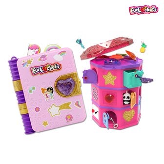 KD토이 펀라켓 시크릿 2종세트(타워+트윙클 다이어리) 여아선물 여아장난감 다꾸놀이 생일선물