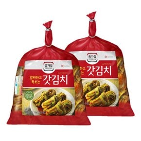 집 종가 갓김치 1kg x 2개 [2kg]