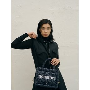 [nomatter etc  ]BOOK TOTE SMALL - Glossy Navy