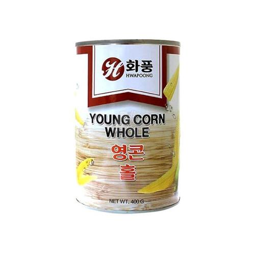 화풍 영콘 400g 미니옥수수 영콘 통조림 콘통조림(1)