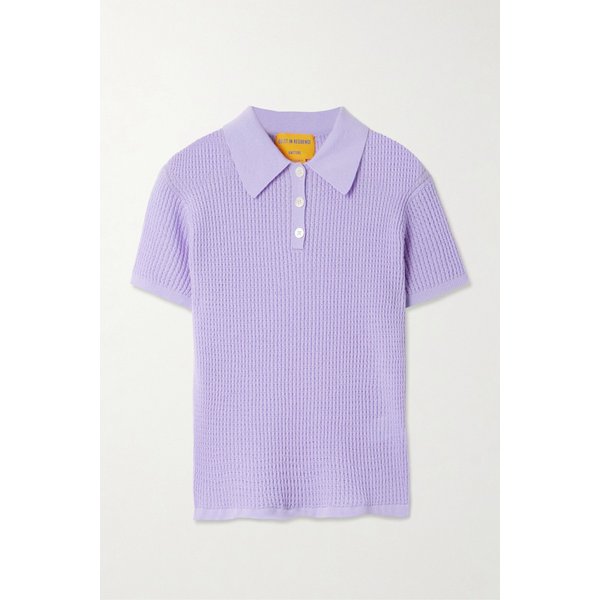 게스트인레지던스 리브드 캐시미어 폴로 스웨터 46376663162988012