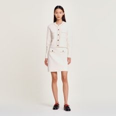 산드로 [25SS 미드시즌세일 30%] 브레이드 라운드 가디건 SF25M5FRG0191