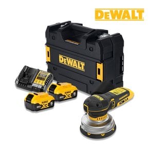 DCW211P2T 20V MAX 충전 원형샌더 5.0Ah 2개