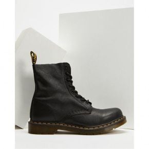 3358523 Dr Martens 닥터 마틴스 여성 1460 파스칼 8-아이 부츠 - 블랙 버지니아 51097463