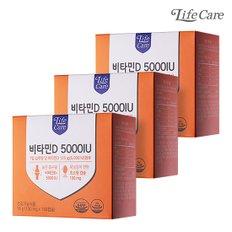 뼈 건강 비타민D 5000IU 180캡슐 x 3박스 프리미엄 스위스산/고함량 비타민영양제