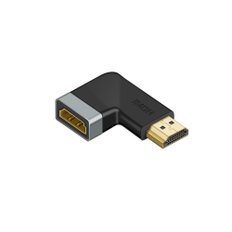 라온 RG-H007HDMI to HDMI F/M L자형 연장 메탈젠더