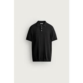 ZARA 자라 니트 폴로 셔츠 레귤러핏 0304 427 800