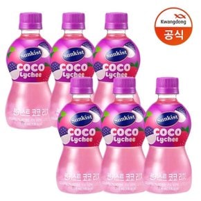 썬키스트 코코 리치 300ml x6개