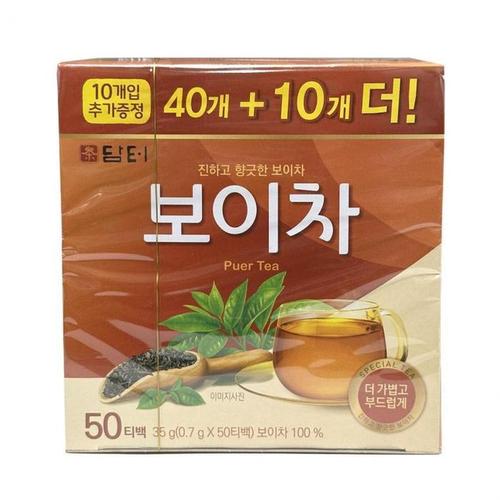 담터 진하고 향긋한 보이차 50T 티백(1)