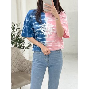 스플릿 다이 남녀공용 반팔 티셔츠 TS01720