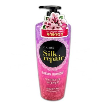  엘라스틴 실크리페어 체리블라썸 샴푸 550ml -O 고급