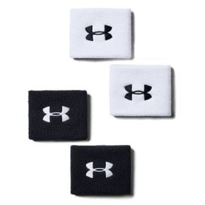 UNDERARMOUR 퍼포먼스 리스트밴드 2 팩 1276991