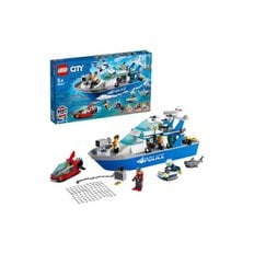  레고 LEGO 시티 폴리스 패트롤 보트 60277 장난감 블록 선물 경찰 경사 남