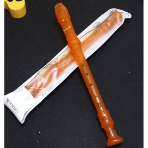 삼익 리코더/저먼식 7000/반투명 주황