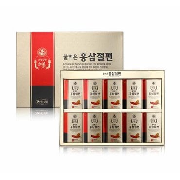 강개상인 꿀먹은홍삼절편 15g x 12입