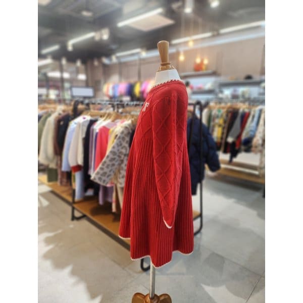 [파주점] (RD)루즈페-레드홀가먼트드레스 74A1940001