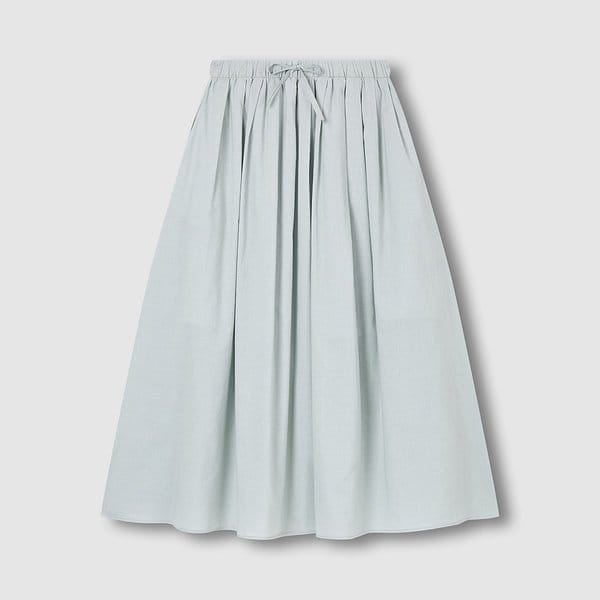 여 라이트코튼 셔링 스커트 J1262020210BA