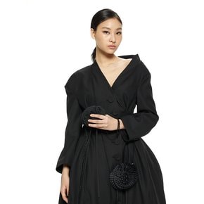 23FW Collection_OPEN SHOULDER COAT DRESS