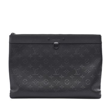 LOUIS VUITTON [중고명품] 루이비통 블랙 모노그램 쉐도우 디스커버리 포쉐트 GM