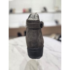 [시흥점] 여성 버클 퍼 앵클부츠 (FLB224)