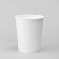  무인쇄 무지 백색 종이컵 300ml (10oz) 1000개 고평량