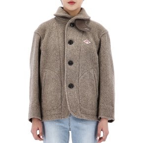 국내배송 24FW 단톤 라운드 칼라 울 파일 자켓 DT-A0010 WOP BEIGE