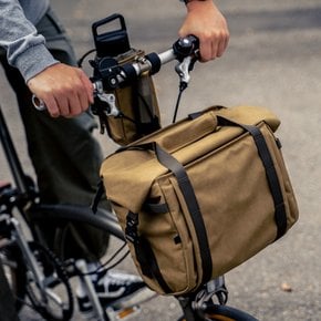 우탄크래프트 브롬톤백 Pioneer Mini Basket, Canvas, Khaki Brown