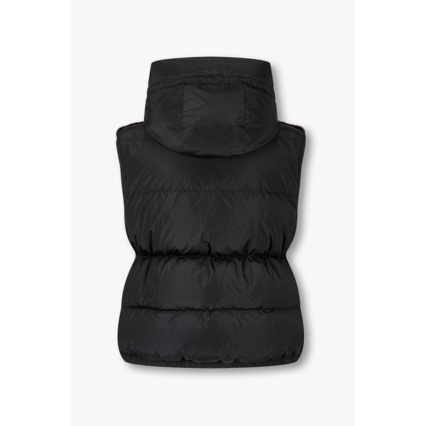 [리오더] 밍크 퍼 후디 다운 베스트 7115475900260