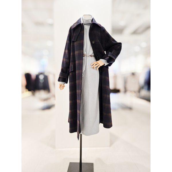 [파주점] [더아이잗컬렉션]울 캐시미어 발마탄 롱 코트 CRBA0CTL61