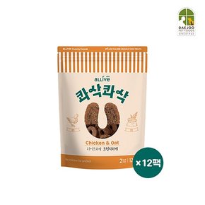 콰삭콰삭 치킨&오트 120g 12팩