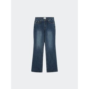 GEMMA BOOTS CUT JEANS BLUE