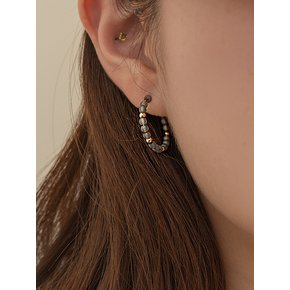 Circle Beads Earring