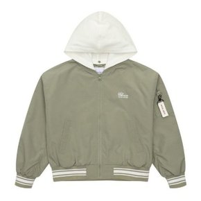 에꼴리에 세이브존07 라이트카키 셔링항공점퍼  25A1151 KH (52443057)