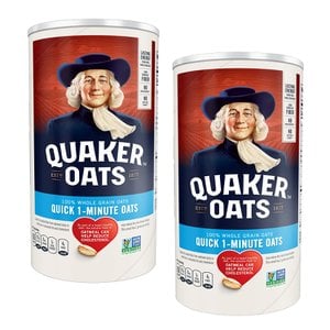 유아이홈 [해외직구] 퀘이커 오트 퀵 1분 오트 Quaker Quick 1 minute oats 510g 2캔