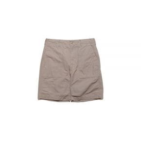 엔지니어드 가먼츠 24 Fatigue Short B - Khaki Cotton Ripstop (24S1E003-