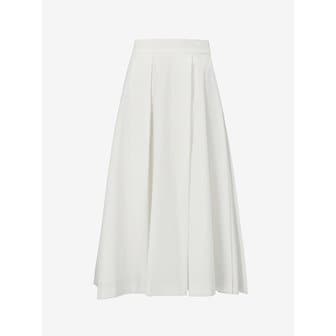 SOUP 턱 플레어 미디 스커트_SB5SR32