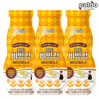 팔도 비빔장 버터간장 소스 200g x 3개