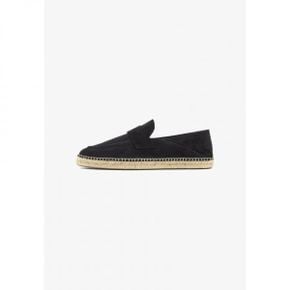 Massimo Dutti 마시모 두티 스플릿 스웨이드 가죽 에스파드리유 조각 - 얼룩진 짙은 파랑 801073