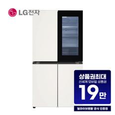 디오스 노크온 오브제컬렉션 냉장고 870L T873MEE312 렌탈 60개월 월 68400원