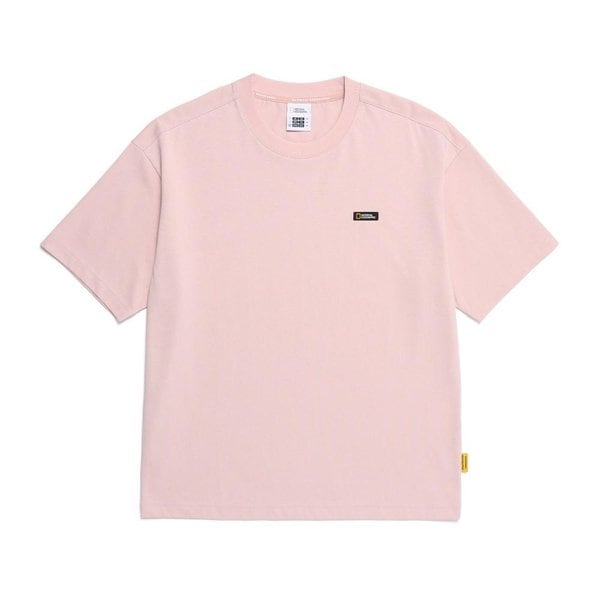 [여주점] N252UTS110 오비스 유니 유럽 랜드마크 그래픽 세미오버핏 반팔 티셔츠 LPINK