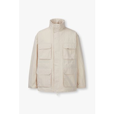 ARMANI EXCHANGE AX 남성 더블 클로저 나일론 카방 자켓(A414110031)옐로우쉬 베이지