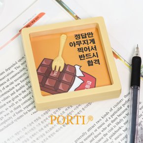 순금 24K 수능 만점 기원 금포크 골드바 액자 3.75g