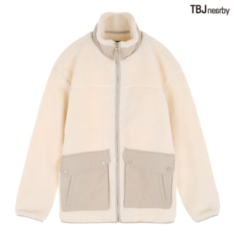 티비제이 패딩 FLEECE 스탠드카라 점퍼-1(T204JP160P)