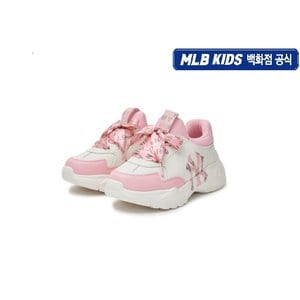 MLB키즈 24FW년 [KIDS] 빅볼 청키 플렉스 걸즈 모노그램  뉴욕 양키스  7FSHCM14N-50PKL