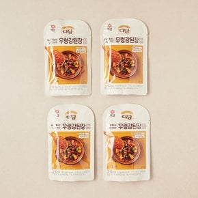 다담 우렁강된장 140g*4