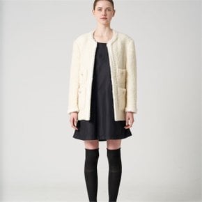 Wd white tweed jacket