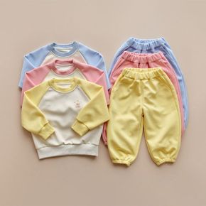 파스텔 라글란 맨투맨 상하의 세트_P424812209